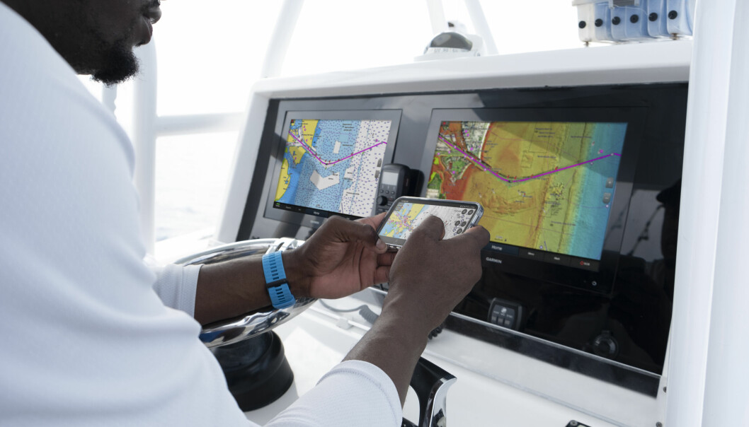 OPPDATERT: De nye sjøkartene er et resultat av et samarbeid mellom Garmin og kartleverandøren Navionics.