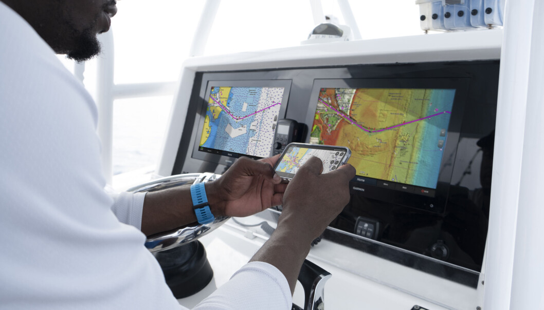 OPPDATERT: De nye sjøkartene er et resultat av et samarbeid mellom Garmin og kartleverandøren Navionics. OPPDATERT: De nye sjøkartene er et resultat av et samarbeid mellom Garmin og kartleverandøren Navionics.