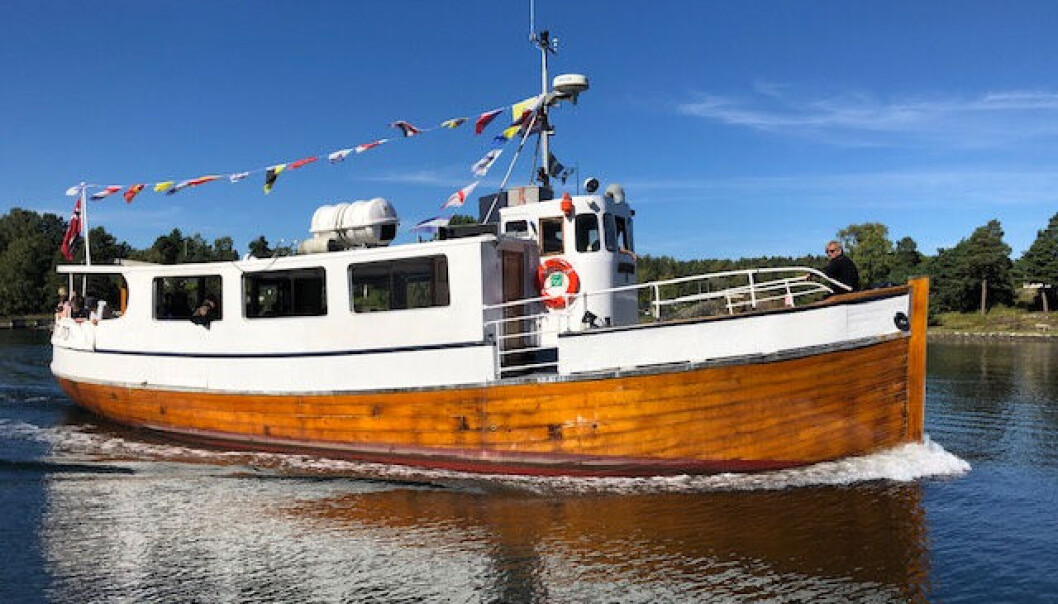 VERNET: Den populære og velkjente trefergen MS «Rigmor» i Indre Oslofjord har fått status som «vernet skip» av Riksantikvaren. Foto: Hanne Fonn. VERNET: Den populære og velkjente trefergen MS «Rigmor» i Indre Oslofjord har fått status som «vernet skip» av Riksantikvaren. Foto: Hanne Fonn.