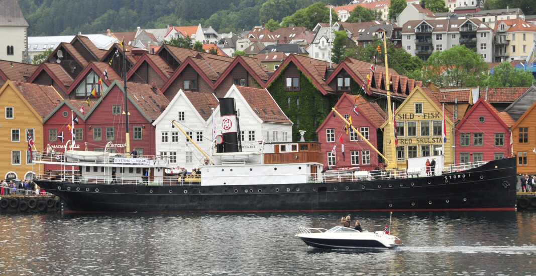 VETERAN: «Stord 1» fotografert ved kai i Vågen under Fjordsteam i 2013. VETERAN: «Stord 1» fotografert ved kai i Vågen under Fjordsteam i 2013.