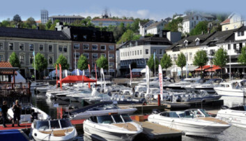 LENGE SIDEN SIST: Båtmessen i Arendal har en lang og tradisjonsrik historie og er gjennomført 32 ganger, sist gang i 2013. Foto: Messearrangør. LENGE SIDEN SIST: Båtmessen i Arendal har en lang og tradisjonsrik historie og er gjennomført 32 ganger, sist gang i 2013. Foto: Messearrangør.