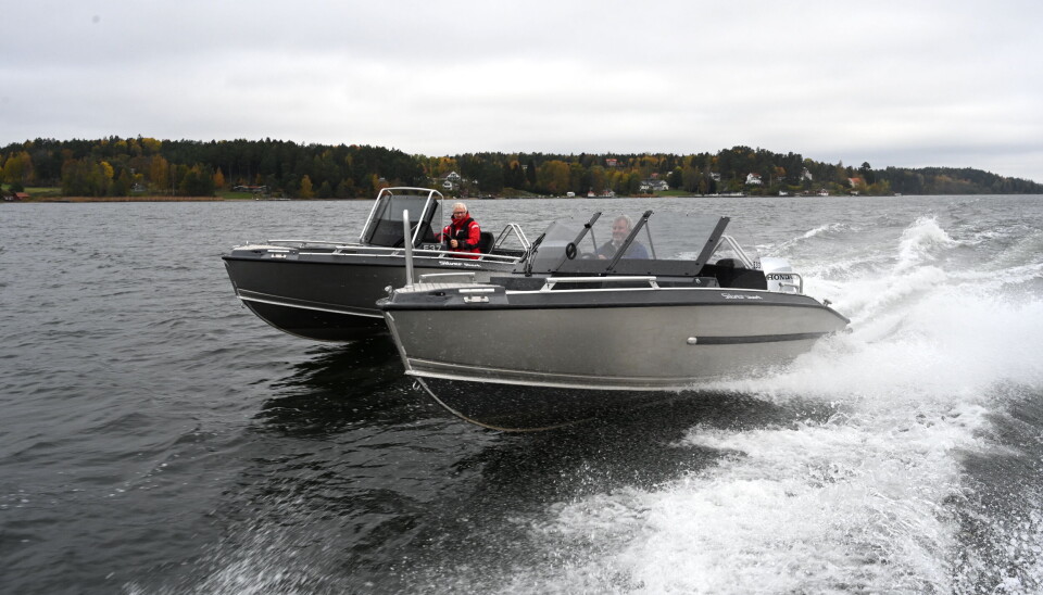MER ALUMINIUM: Med de to nye Shark-modellene går Silver mer i retning av å bruke mer aluminium, også i dekksløsningen. MER ALUMINIUM: Med de to nye Shark-modellene går Silver mer i retning av å bruke mer aluminium, også i dekksløsningen.