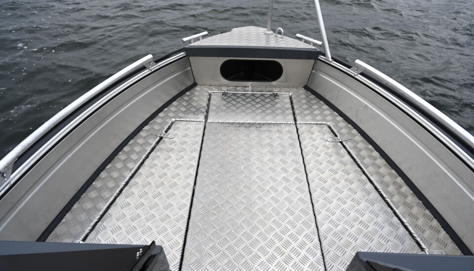 RIGGET FOR FISKE: Silver Shark BRX med fiskedekk som kan bestilles som ekstrautstyr for sportsfiskere. RIGGET FOR FISKE: Silver Shark BRX med fiskedekk som kan bestilles som ekstrautstyr for sportsfiskere.