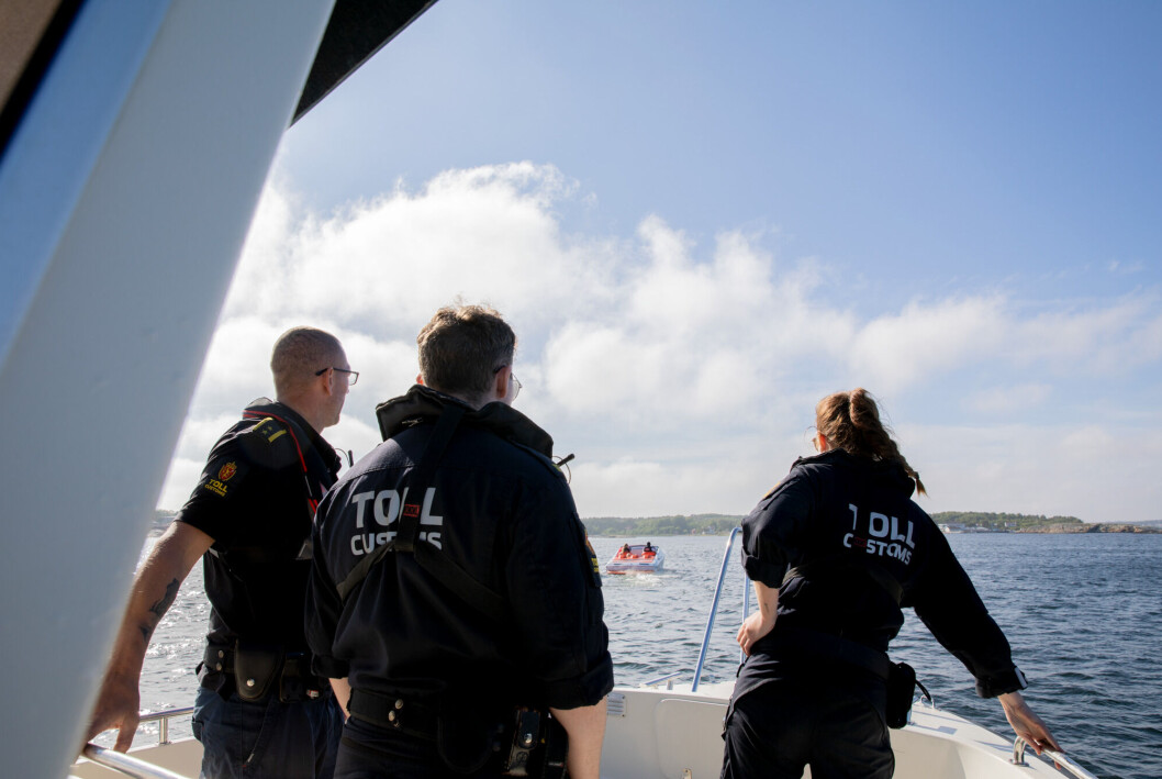 AKSJON: Tolletaten gjennomførte en omfattende aksjon i pinsen i samarbeid med Kystverket AKSJON: Tolletaten gjennomførte en omfattende aksjon i pinsen i samarbeid med Kystverket