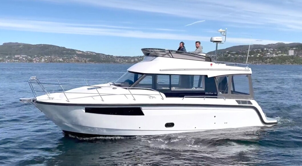 NORSK: Skilsø 35 Fly er bygget for norsk båtbruk. NORSK: Skilsø 35 Fly er bygget for norsk båtbruk.