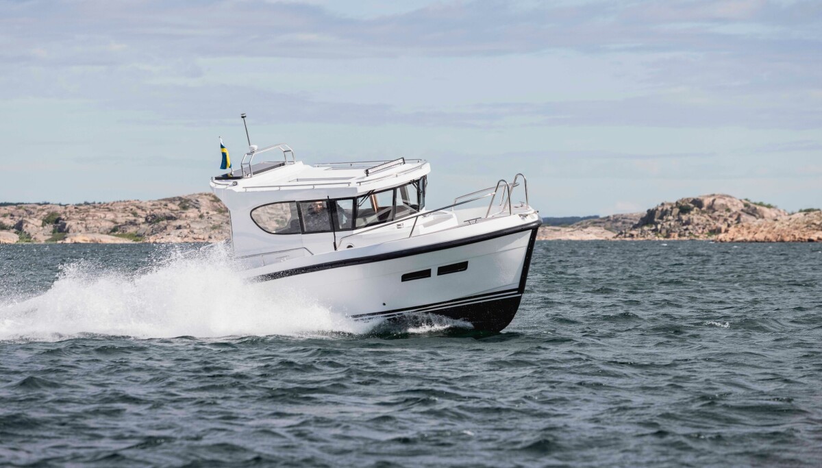 Test av styrhusbåten Westline 27