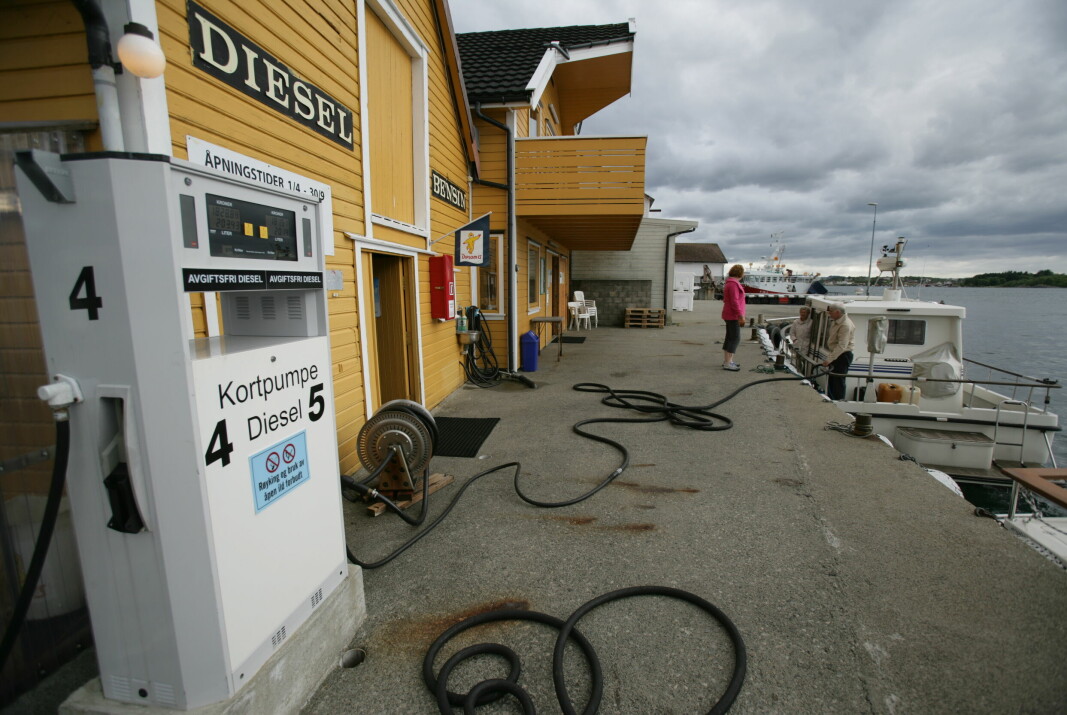 FORSVINNER IKKE. Fortsatt blir det mulig å fylle «avgiftsfri» diesel i norske båthavner.