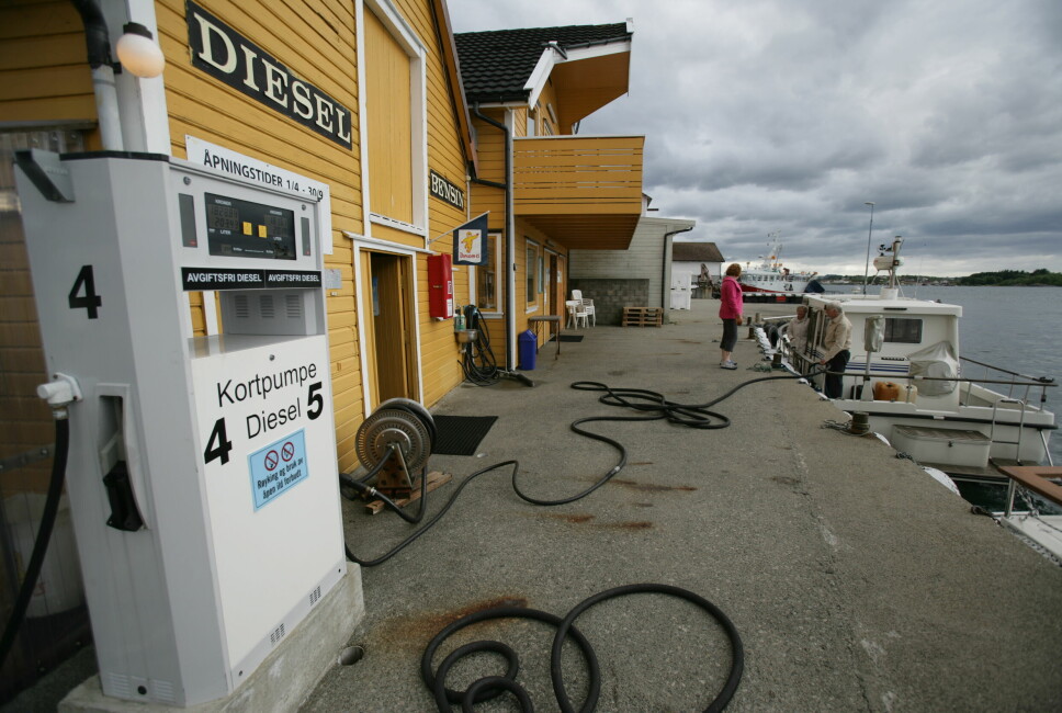 FORSVINNER IKKE. Fortsatt blir det mulig å fylle «avgiftsfri» diesel i norske båthavner.