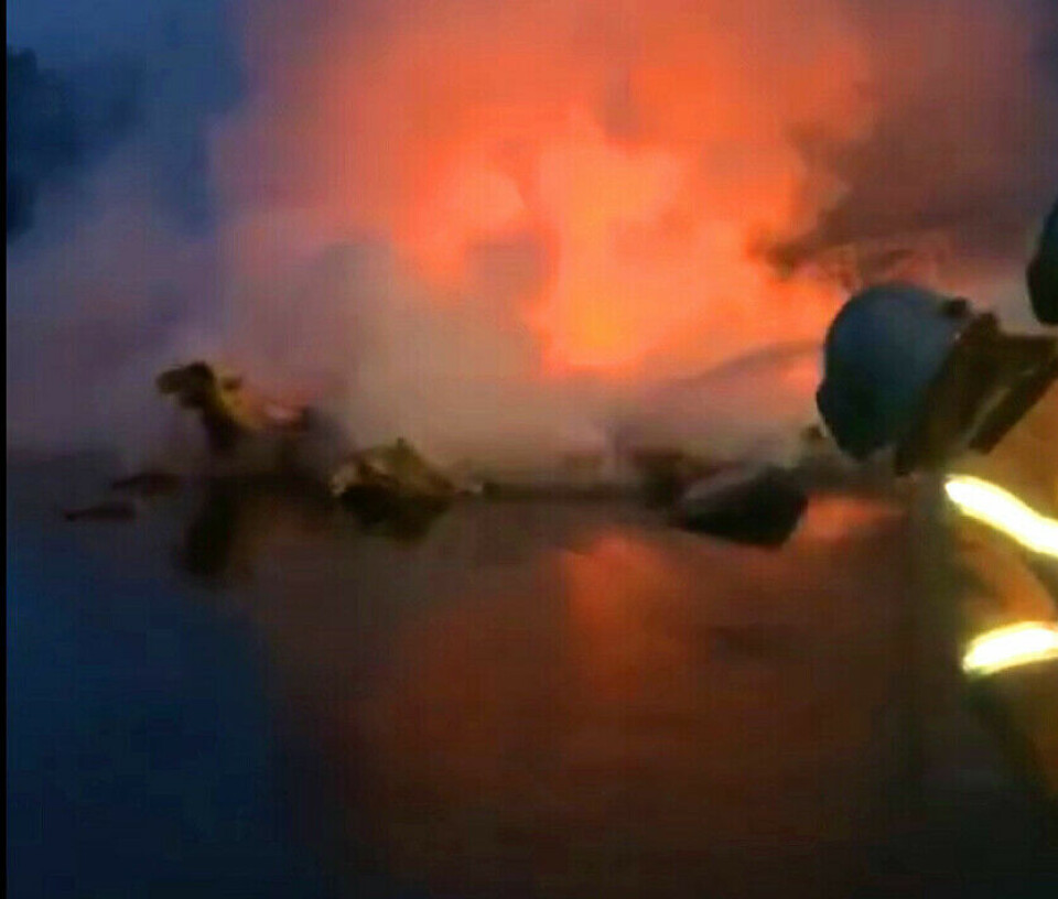 Havarikommisjonen roper varsko etter båtbrann