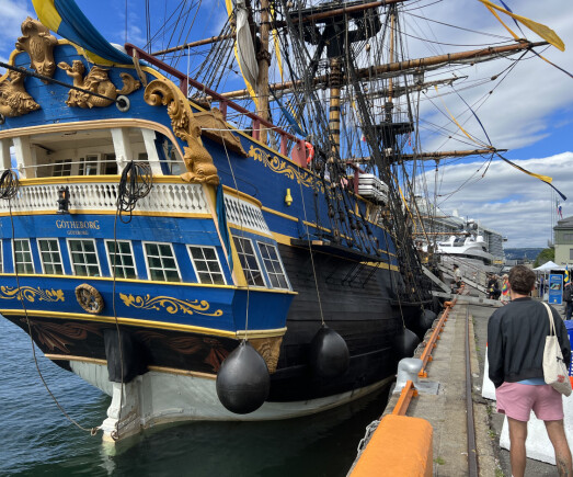 Bli med om bord i seilskipet «Götheborg of Sweden» Bli med om bord i seilskipet «Götheborg of Sweden»