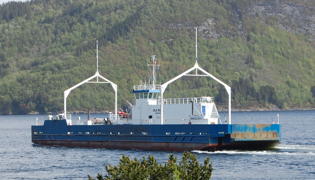 UHELL: MF «Ole Bull» er tatt ut av rute etter to uhell på en times tid. UHELL: MF «Ole Bull» er tatt ut av rute etter to uhell på en times tid.