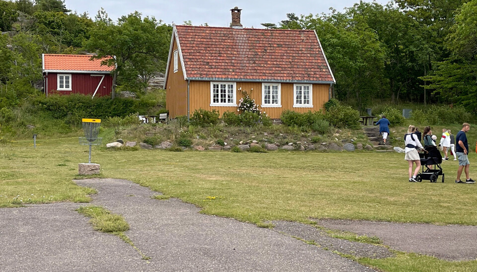 Det vakre Loshuset, som er satt i stand av Skjærgårdskvinnene, kan leies for en uke.
