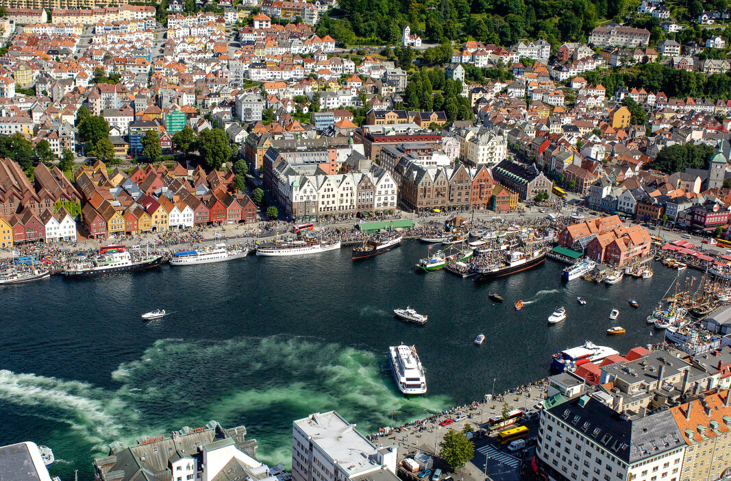 FOLKEFEST: Bergen havn inntas av Fjordsteam 4. august. FOLKEFEST: Bergen havn inntas av Fjordsteam 4. august.
