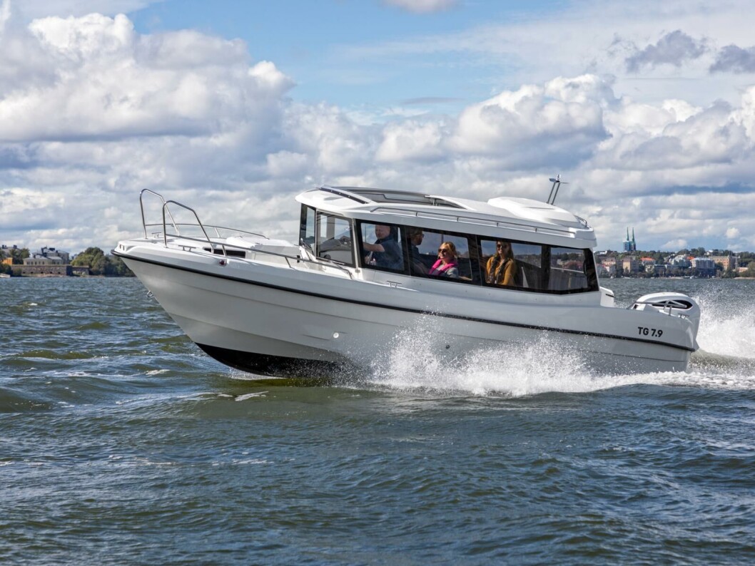 VEKST: Erling Sande betrakter midtkabinbåter som vekstområde, og overtar agenturet på TG-Boats. VEKST: Erling Sande betrakter midtkabinbåter som vekstområde, og overtar agenturet på TG-Boats.