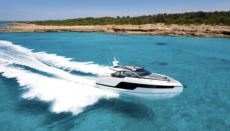 NESTE ÅR: Fairline Targa 40 tar fra neste år over for suksessmodellen Targa 38.