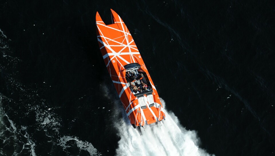 GROMME BÅTER: Nor-Tech stiller til start med fire gromme båter. Foto: Bjørn Øyvind Hoff.