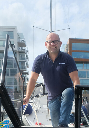 FRODE SUNDSDAL klar som arrangør av Tønsbergs første PokerRun. Foto: Amund Rich. Løken. FRODE SUNDSDAL klar som arrangør av Tønsbergs første PokerRun. Foto: Amund Rich. Løken.