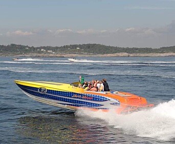 GROMME BÅTER: Nor-Tech er godt representert under Tønsberg PokerRun. Foto: Bjørn Øyvind Hoff. GROMME BÅTER: Nor-Tech er godt representert under Tønsberg PokerRun. Foto: Bjørn Øyvind Hoff.