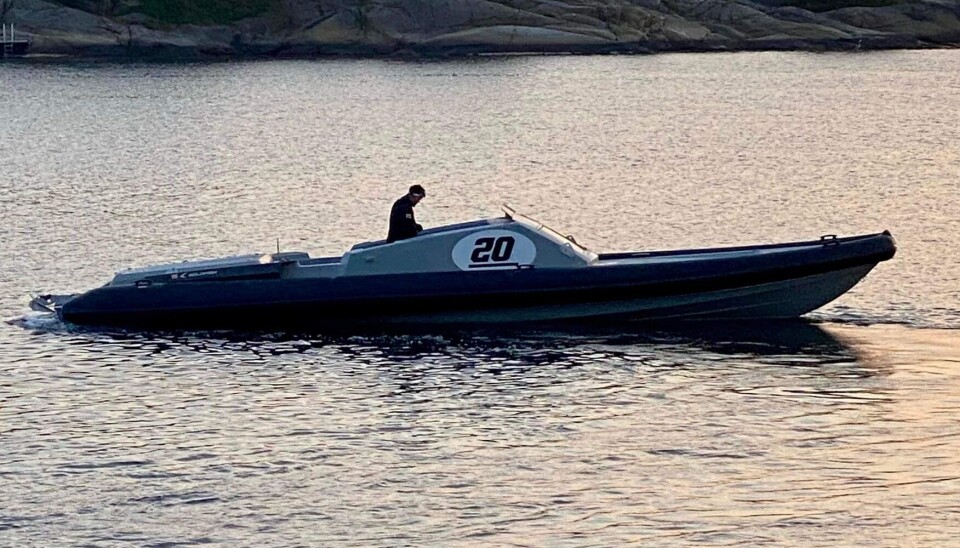 GOLDFISH: Stiller i Tønsberg PokerRun med båter fra 23 til 49 fot.Foto: Arrangør.