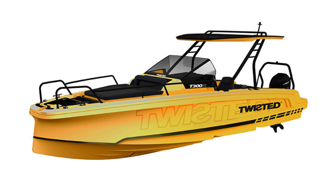OFFROAD-INSPIRERT: Twisted Marines nye modeller basert på Axopar 22 vises snart på båtmessen i Southampton, men ennå finnes det ingen fotografier av nyheten, kun datagrafikk. OFFROAD-INSPIRERT: Twisted Marines nye modeller basert på Axopar 22 vises snart på båtmessen i Southampton, men ennå finnes det ingen fotografier av nyheten, kun datagrafikk.