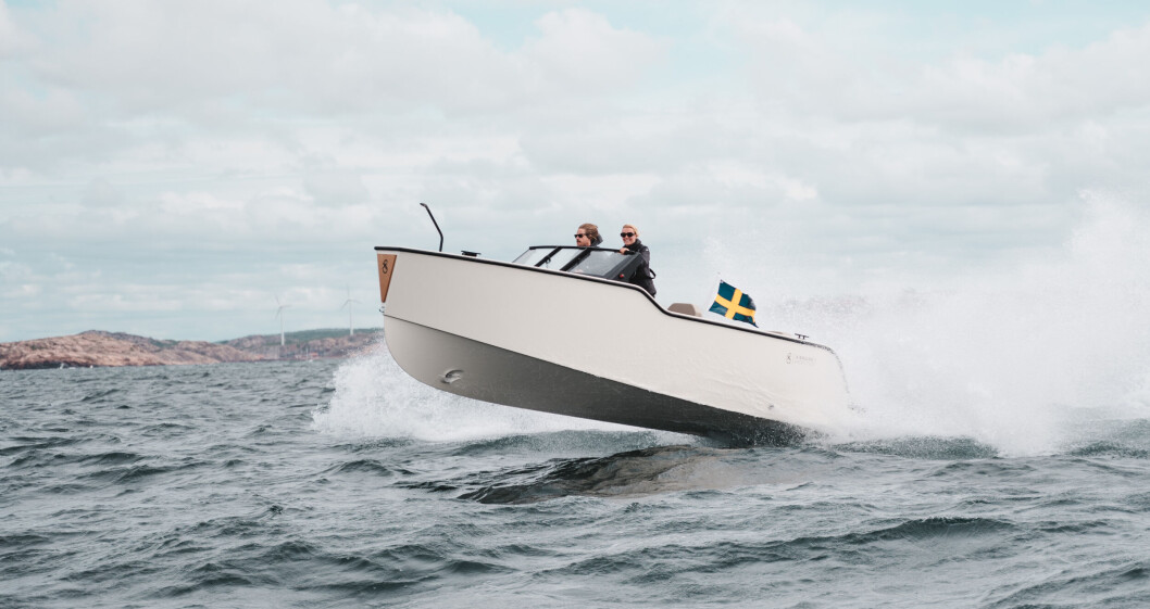 SPREK: Den svenske el-nyheten har en toppfart på 30 knop. SPREK: Den svenske el-nyheten har en toppfart på 30 knop.