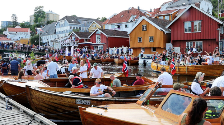 Trekogger skaper folkefest i Kragerø