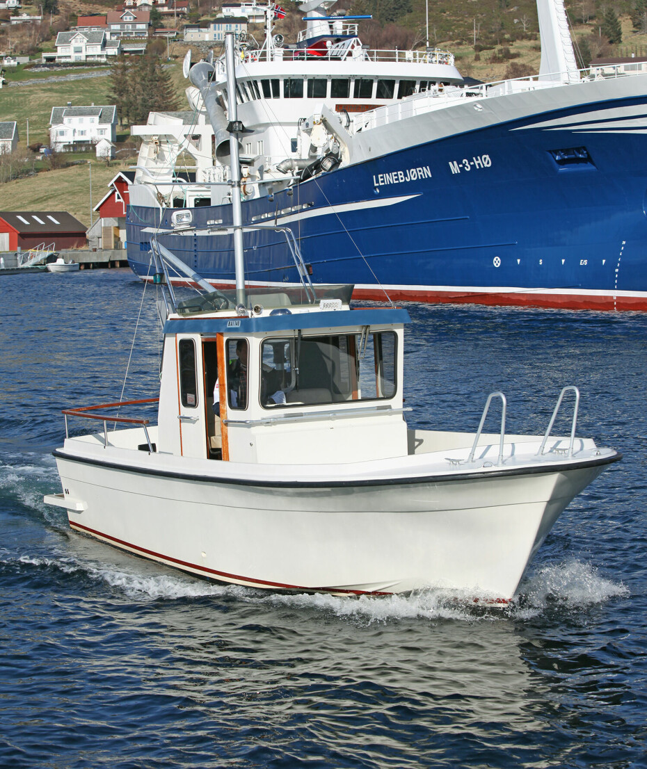 HOLDER PRISEN: Targa 25 ligger svært høyt i pris sammenlignet med båter av samme størrelse og årsmodell.