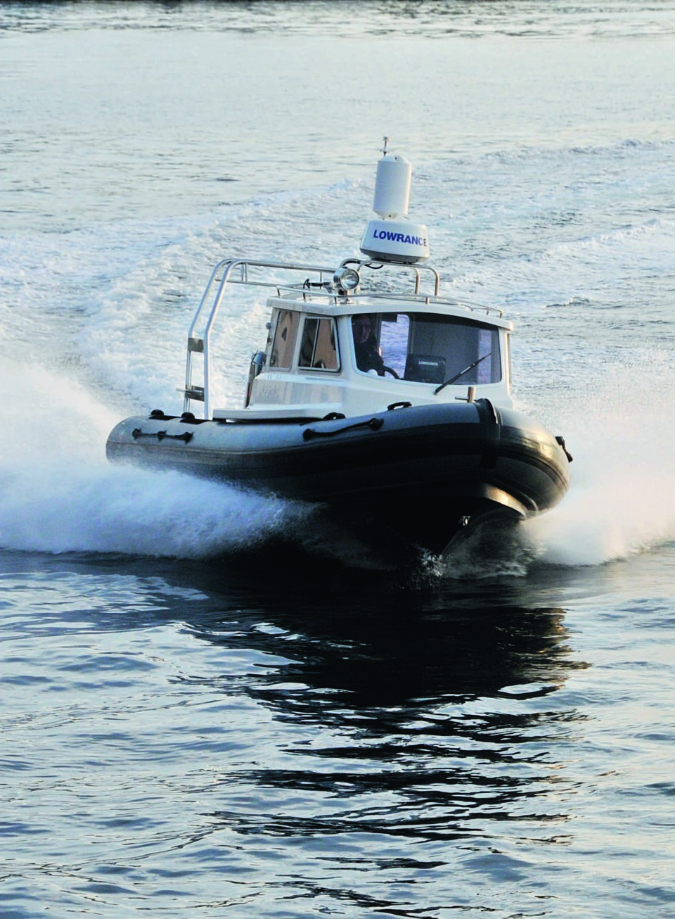 TØFFING PÅ SJØEN: P56 RIB er en båt for alle årstider og bør fungere bra nesten uansett værhorhold.