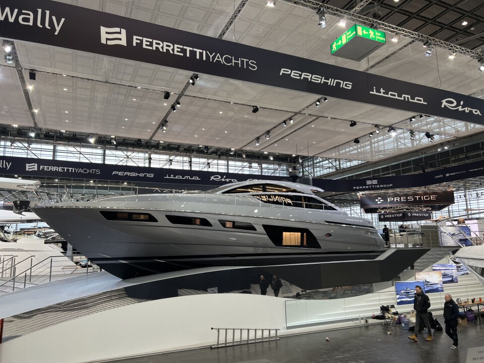 YNGRE: Stadig yngre kunder kjøper yachter fra den italienske luksusbåtprodusenten Ferretti Yachts.