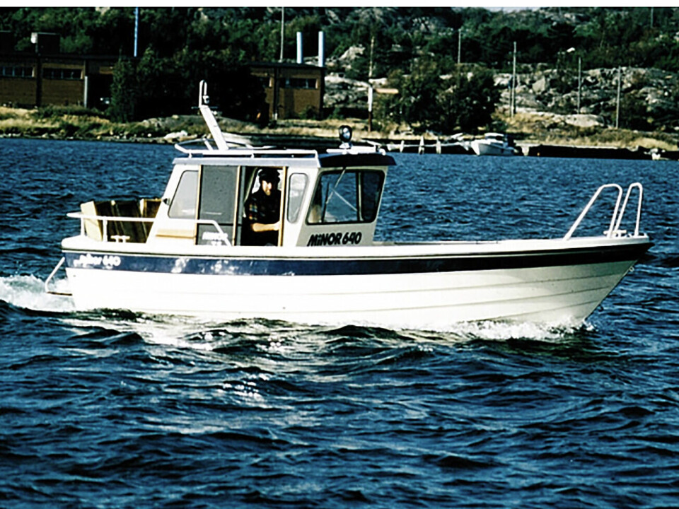 KLASSIKER: Første utgave av den finske «bak-laderen» kom på markedet i 1982, som Minor 640.