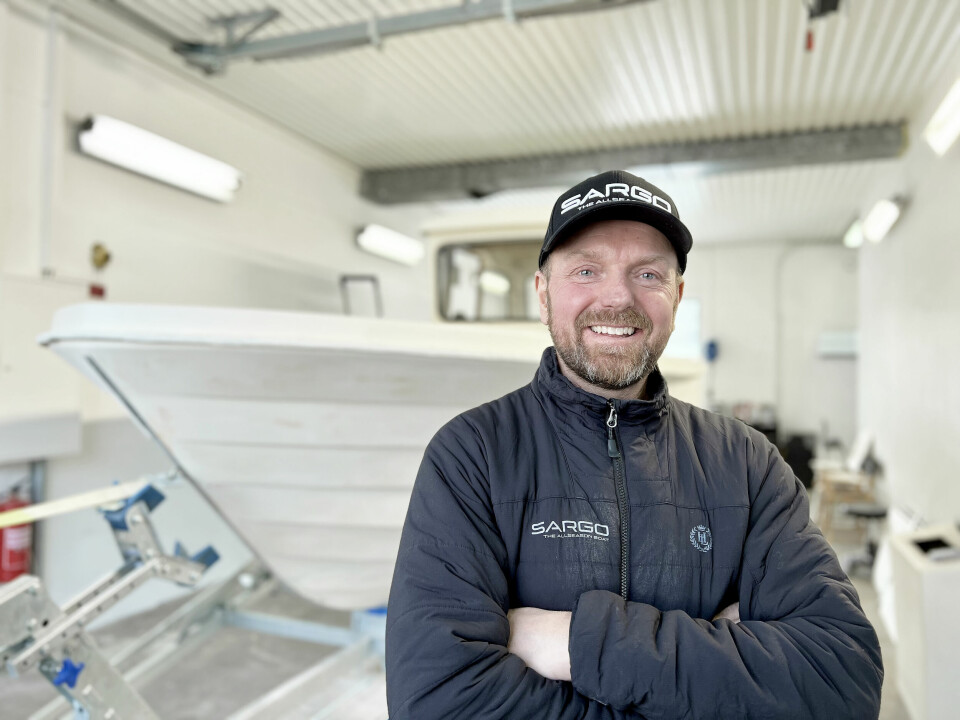 PROSJEKT: Frode Gamlestøl i FG Racing er opptatt av gjenbruk og ombruk, og i vinter har han gitt nytt liv til en 26 år gammel Minor 6400.