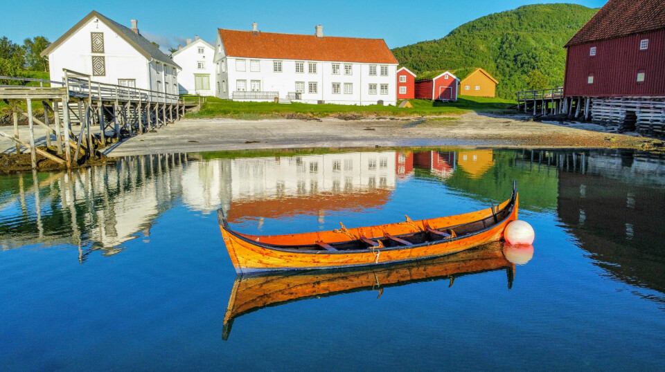 TRADISJONSBÅTER: På Kjerringøy finnes det et utvalg klinkbygde tradisjonsbåter bygget av båtbyggeren Ulf Mikalsen.