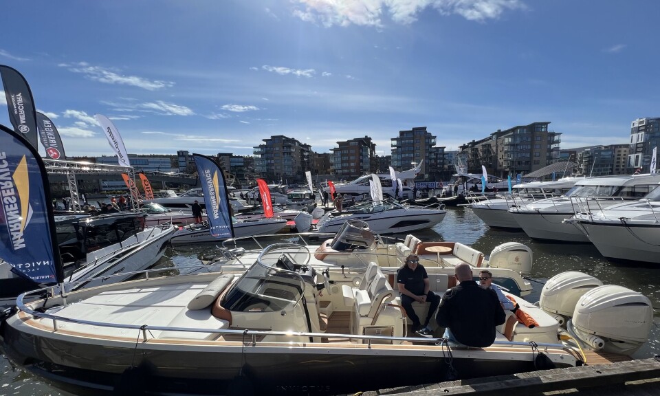 Invictus på Tønsberg Boatshow