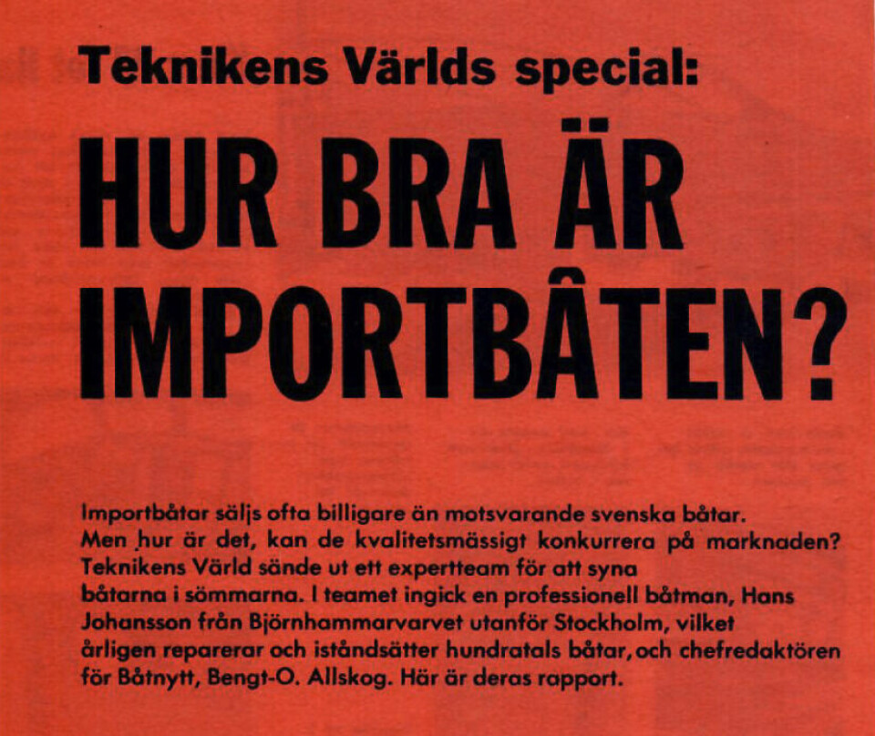 DA SOM NÅ: Vi diskuterer mange av de samme spørsmålene i dag, som svenske Teknikens Värld gjorde i 1962. (FAKSIMILE: TEKNIKENS VÄRLD).
