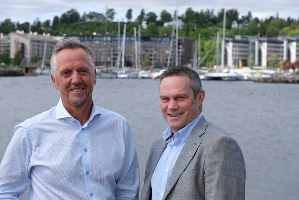 STØ KURS: Ettermarkedssjef Vidar Brustad i forsikringsselskapet If (til høyre) tar blant andre med Stig Grongstad når han styrker satsningen på båt.