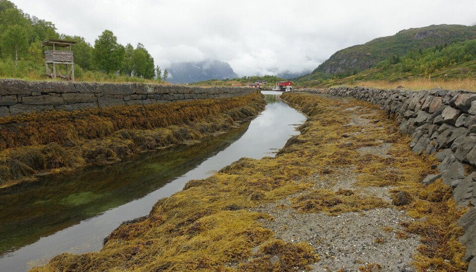 OPPGRADERT: Valrenna ved Digermulen i Lofoten - en kanal for fiskere og andre sjøfarende på 1800-tallet - er nå oppgradert.