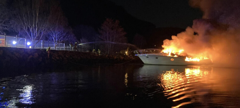 Nesten 300 båtbranner i Norge hvert år