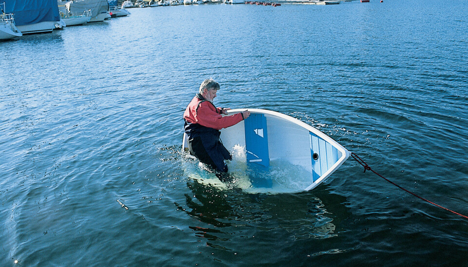 Walker Bay var lett å velte, men også lett å få på rett kjøl igjen av person i
