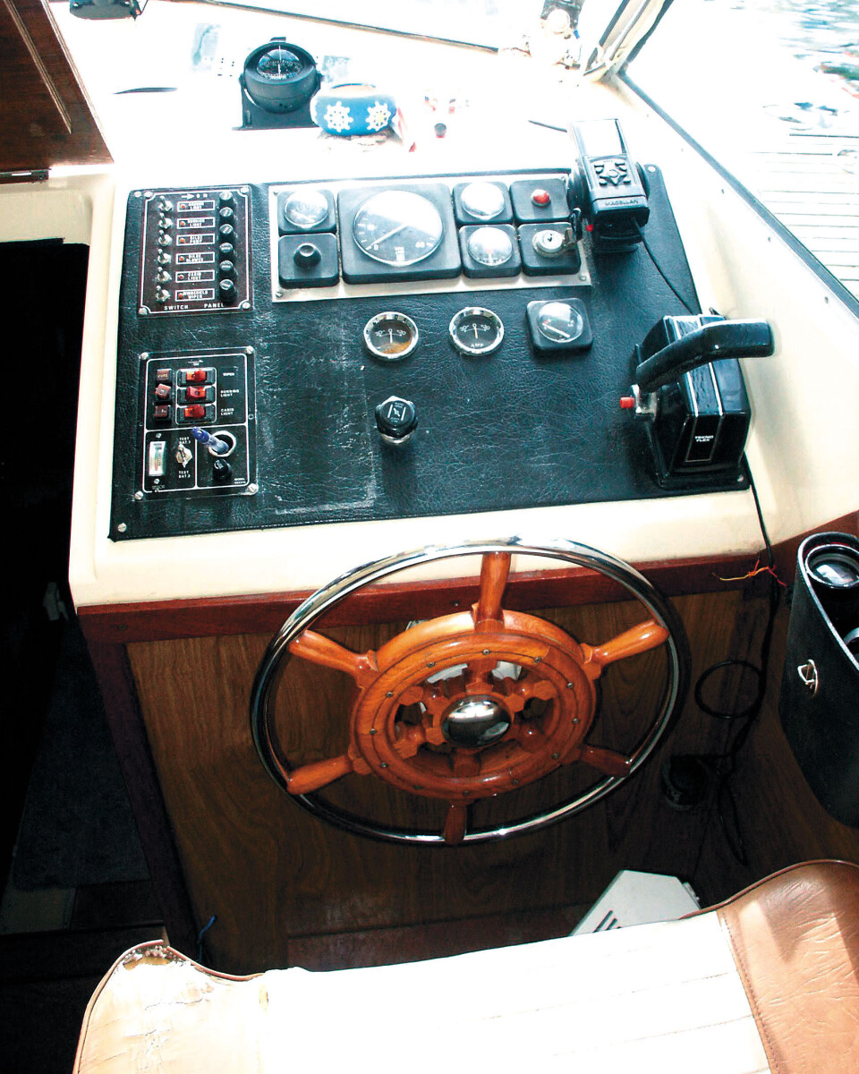 Oversiktlig styreposisjon.