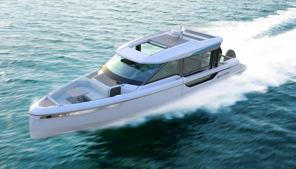 BOWIDER: Saxdor 400 GTO lanseres på Cannes Yachting Festival i september.