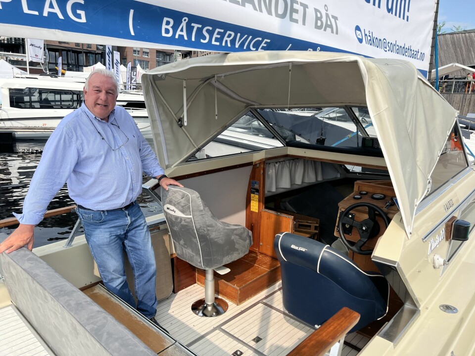 Med Sørlandet Båt satser nå Ibiza-sjef Helge Duus på å pusse opp gamle båter.