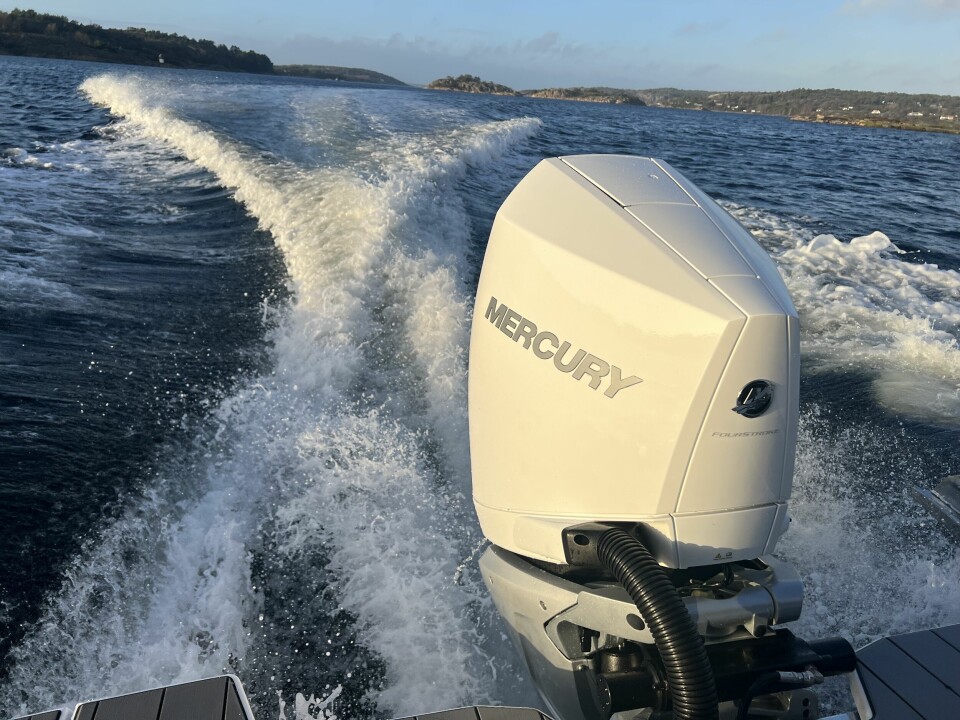 EKSPORT: Frydenbø Boats satser internasjonalt med Mercury på hekken.