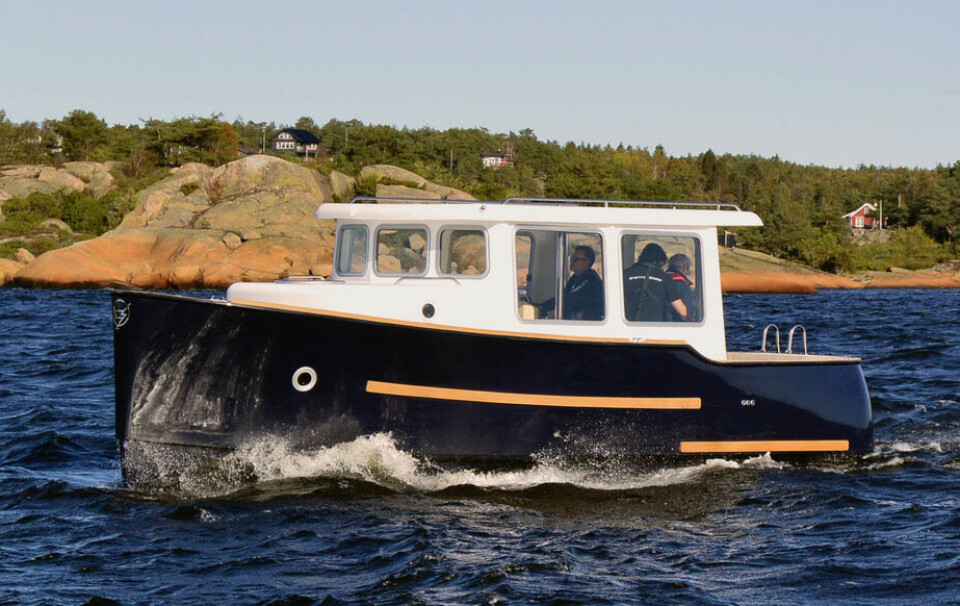 NYSKAPING: Electric Folkboat er en av mange nyskapinger som for tiden testes ut langs kysten.