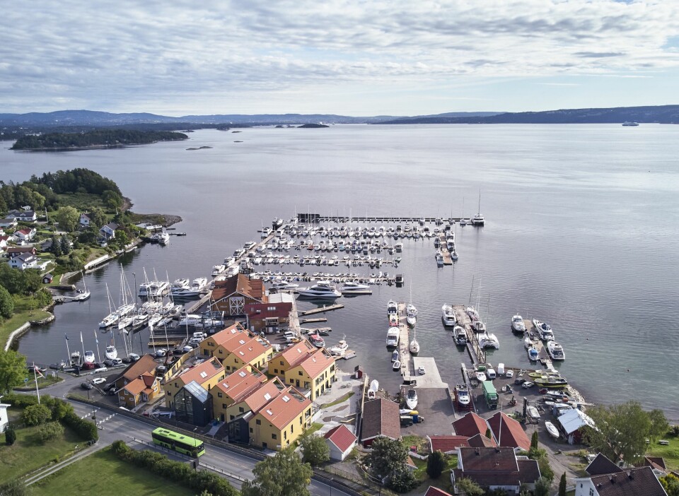 SATSER GRØNT: Vollen tar mål av seg til å bli Norges ledende miljøhavn. Foto: Vollen Marina