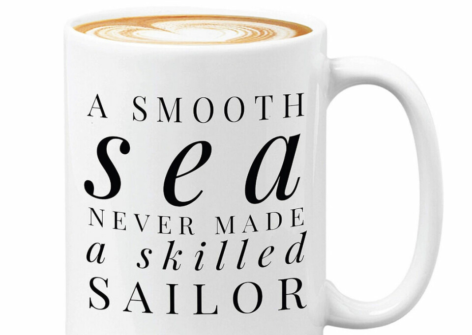 Kaffekopp for båtfolk