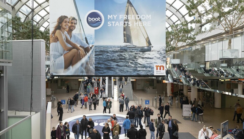MESSE: I slutten av januar blir igjen Düsseldorf verdens båthovedstad når den enorme innendørsmessen åpner i 16 store haller.
