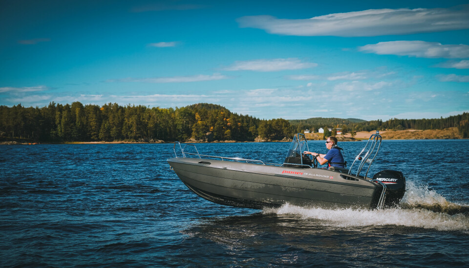 MEST POP:  Pioner Allround er Norges mest populære båt akkurat nå. Foto: Pioner.