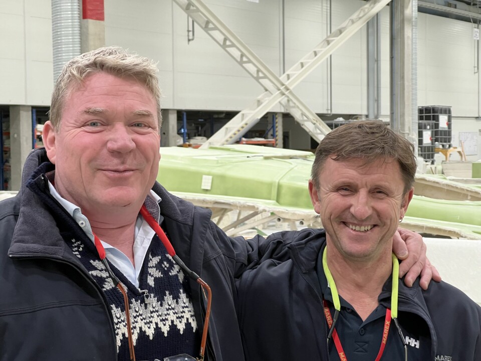 MAREX-LEDELSEN: Administrerende direktør Espen Aalrud og daglig leder Saulius Pjarskas er nøkkelpersonene bak Marex-suksessen.