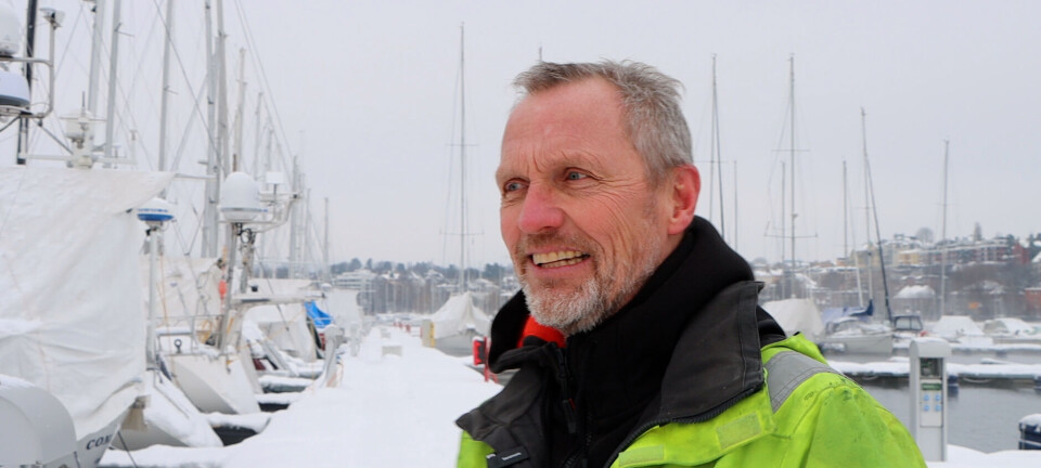 Havnesjef lager bobler