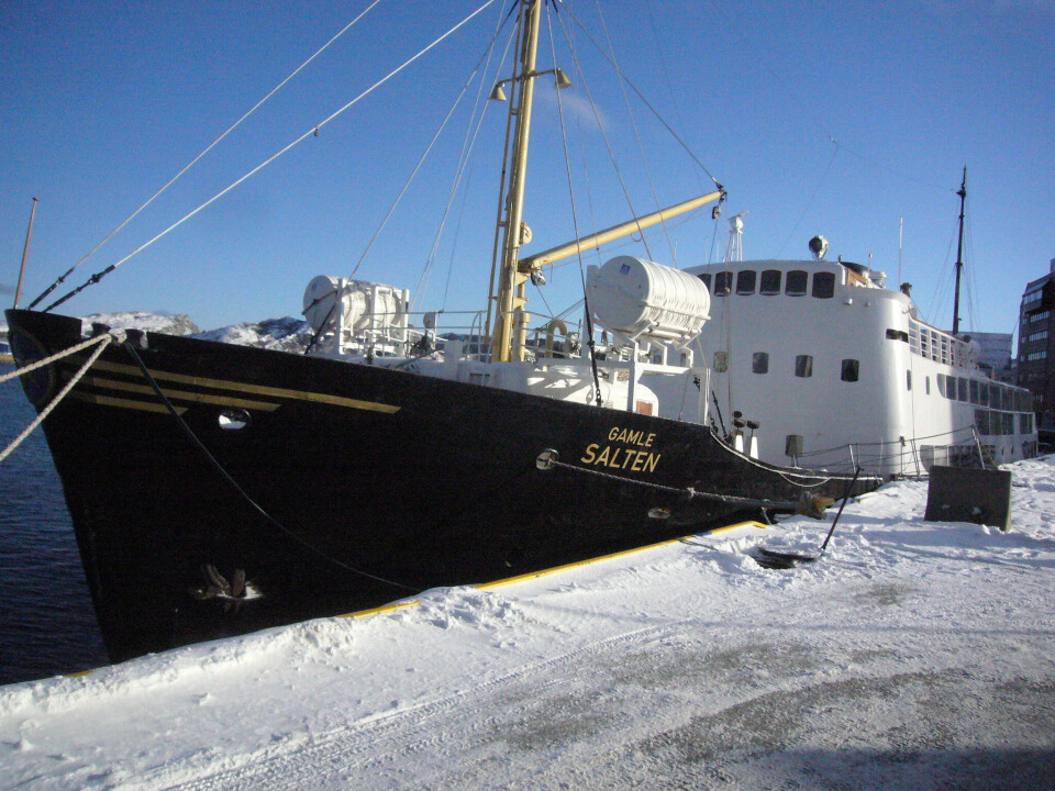 SALTEN: Kystruteskipet Gamle Salten hører hjemme i Bodø, og skal i drift igjen etter stor innsats fra stiftelsen MS Salten.